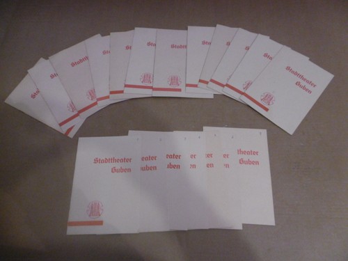 Hefte stadttheater guben - stadttheater,