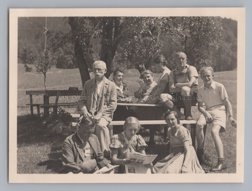 Berchtesgaden 1936 familie - 1936,