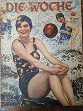 alte Zeitschrift Werbung Titel