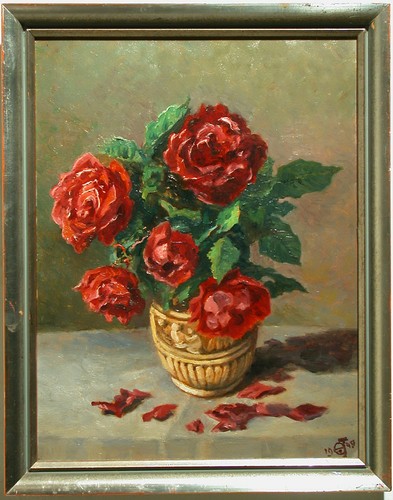 Rosen blumentopf - im,