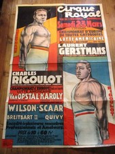 Sehr großes Vintage Plakat