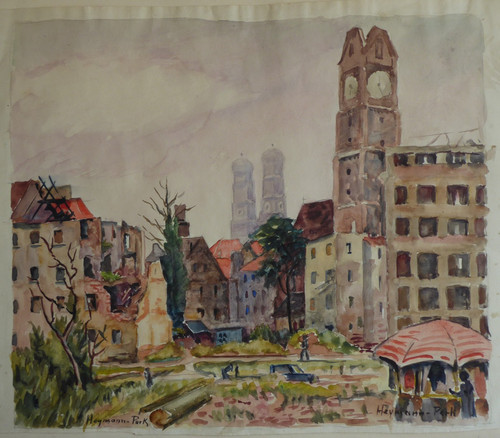 Heymann perk münchen ruine - münchen,