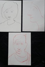 Max von Moos 3 x Portrait