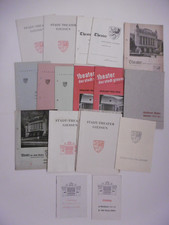 Konvolut Stadttheater Gießen